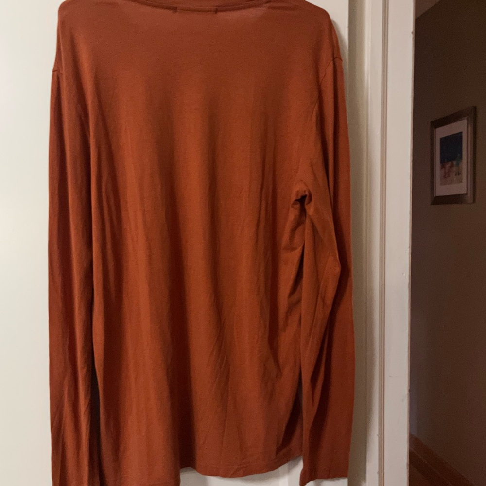 Givenchy Paris long sleeve orange t shirt size large womens - Picture 5 of 13